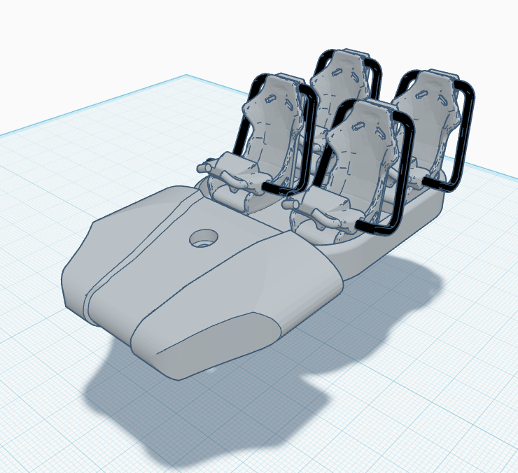 Basic Colour Vekoma Top Design - Classic Length