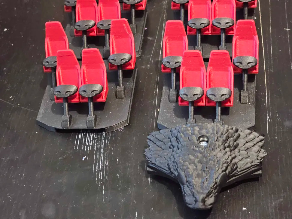 Black+Red Diamondback V2 Top Design