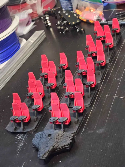 Black+Red Diamondback V2 Top Design